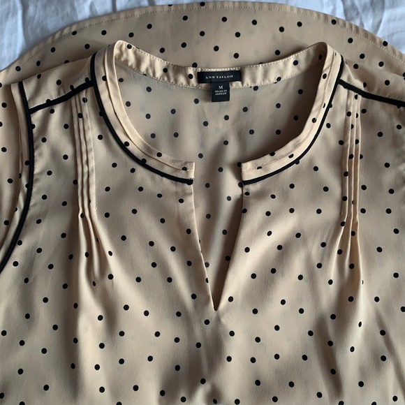 ANN TAYLOR | Sleeveless Blouse • Medium - Picture 3 of 3